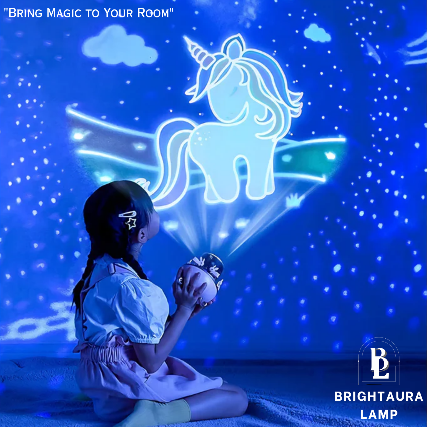 CUTE LED NIGHT LIGHT PROJECTOR | LAMP 360° ROTATABLE LED NIGHT LAMP