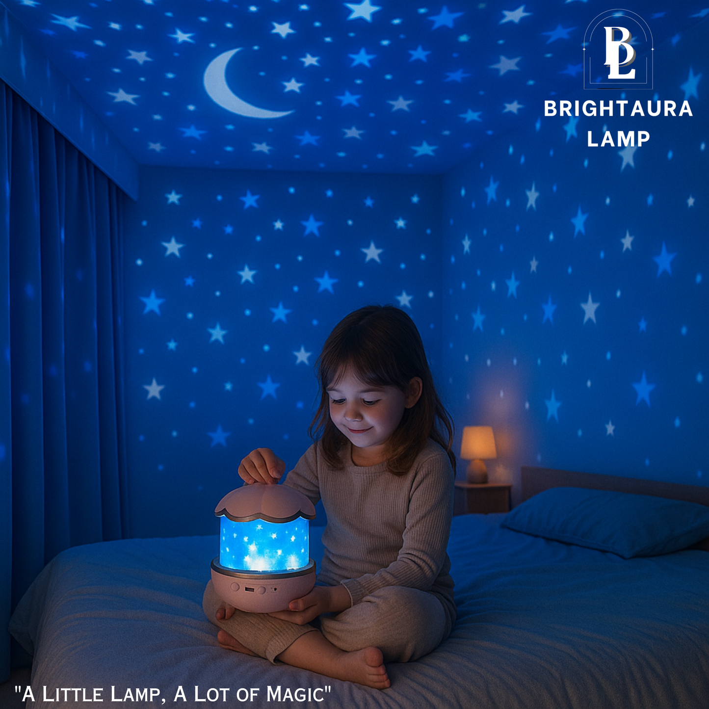 CUTE LED NIGHT LIGHT PROJECTOR | LAMP 360° ROTATABLE LED NIGHT LAMP