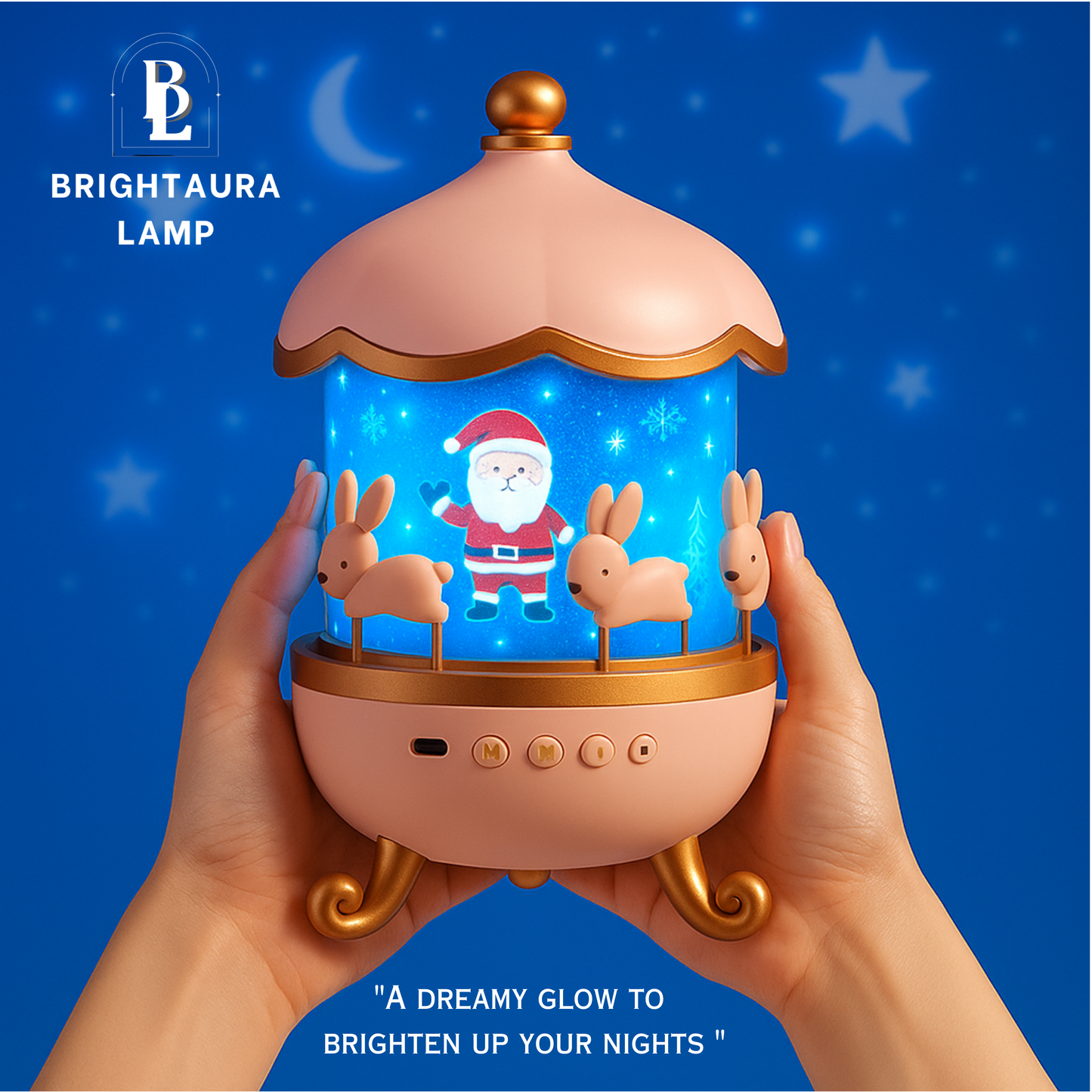 CUTE LED NIGHT LIGHT PROJECTOR | LAMP 360° ROTATABLE LED NIGHT LAMP